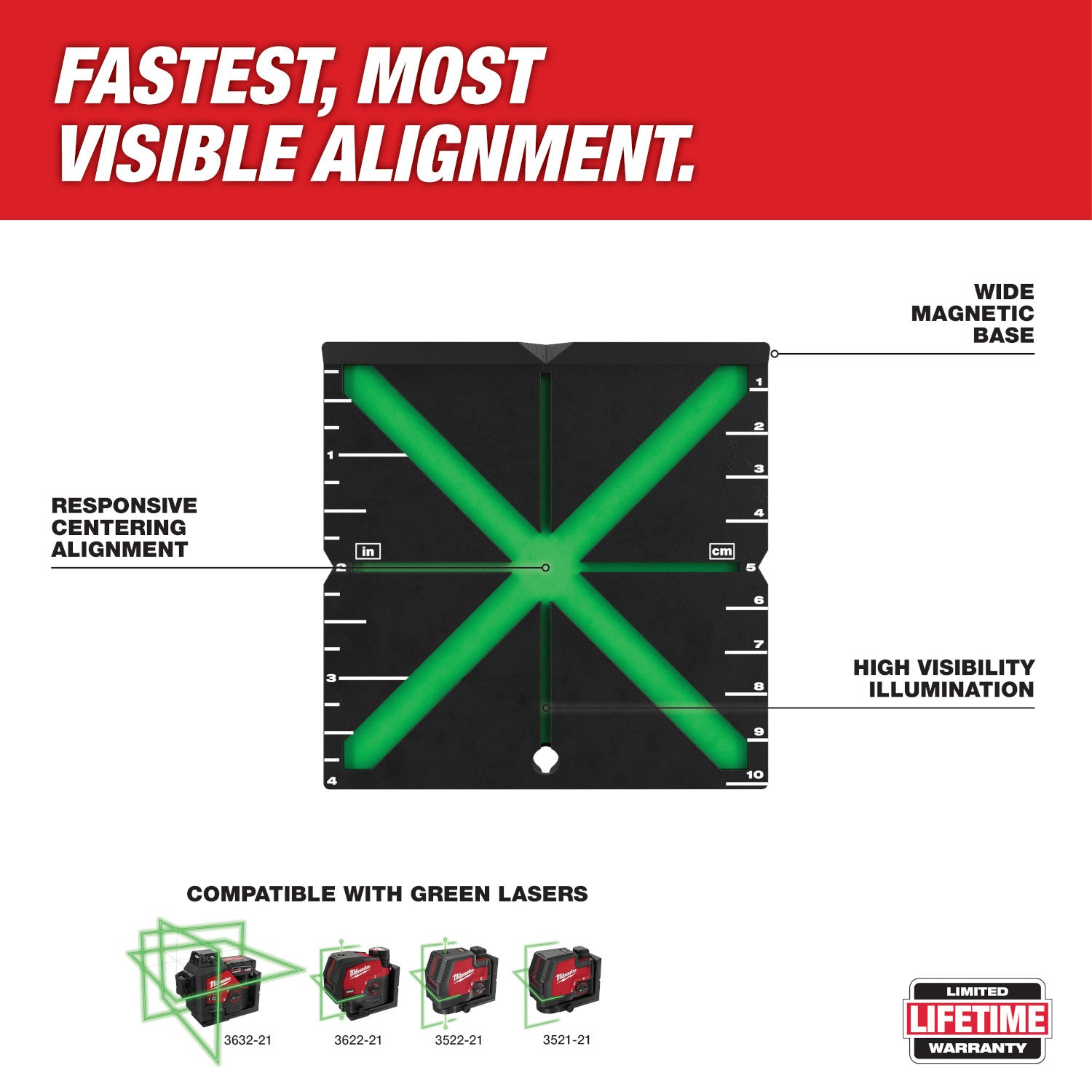 Responsive Laser Alignment Target