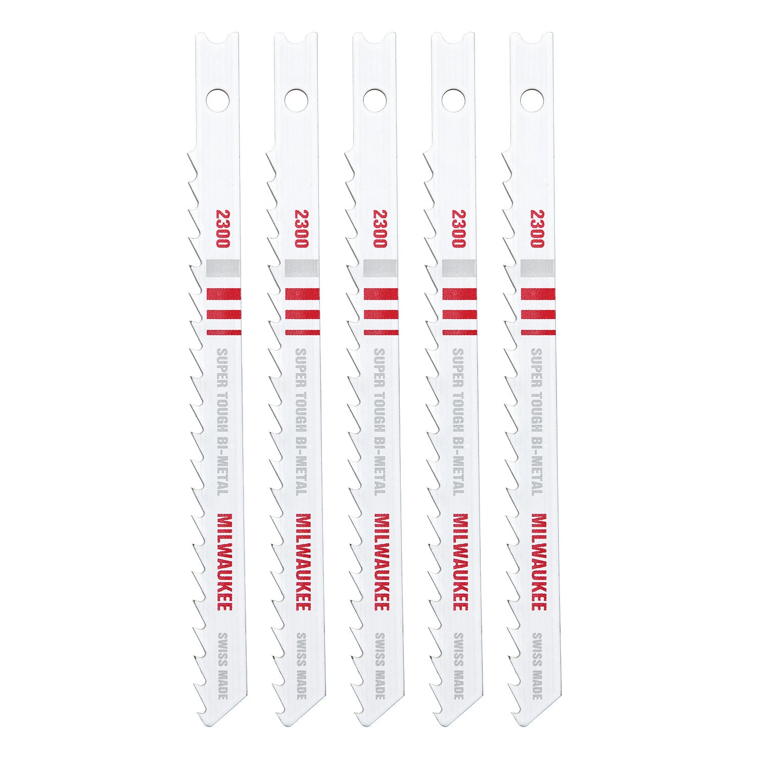 4" 6TPI U-Shank Multi-Material Bi-Metal Jig Saw Blade (5 PK)