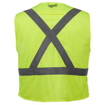 Class 2 High Visibility Yellow Safety Vest - L/XL (ANSI/CSA)