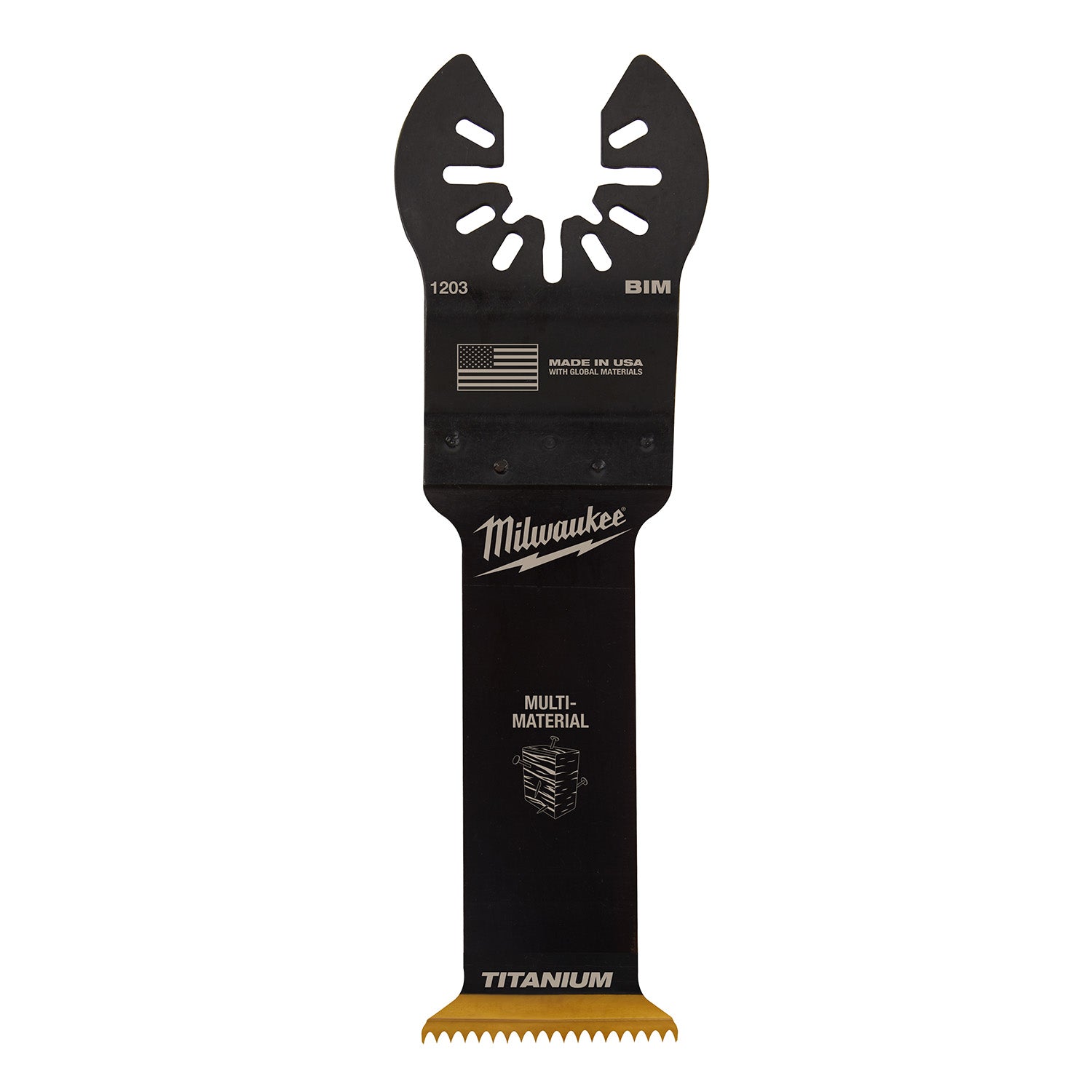 OPEN-LOK 1-1/4" TITANIUM CHARGED Bi-Metal Multi-Material Multi-Tool Blade