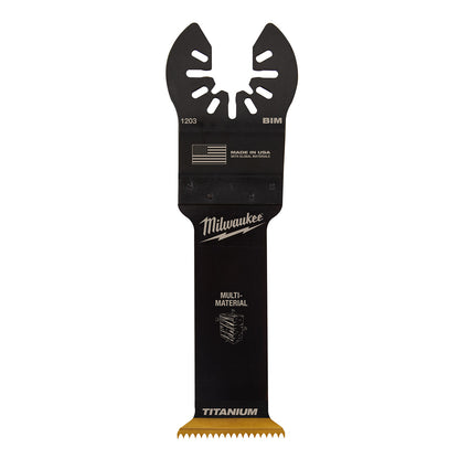 OPEN-LOK 1-1/4" TITANIUM CHARGED Bi-Metal Multi-Material Multi-Tool Blade