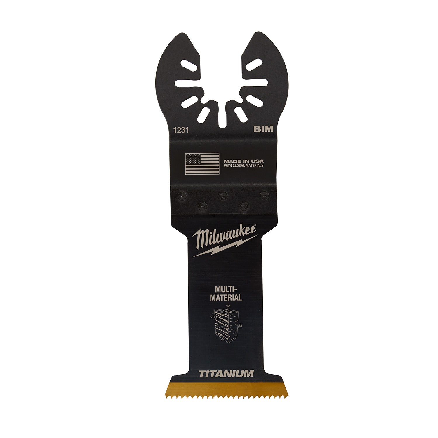 OPEN-LOK 1-3/8" TITANIUM CHARGED Bi-Metal Multi-Material Multi-Tool Blade