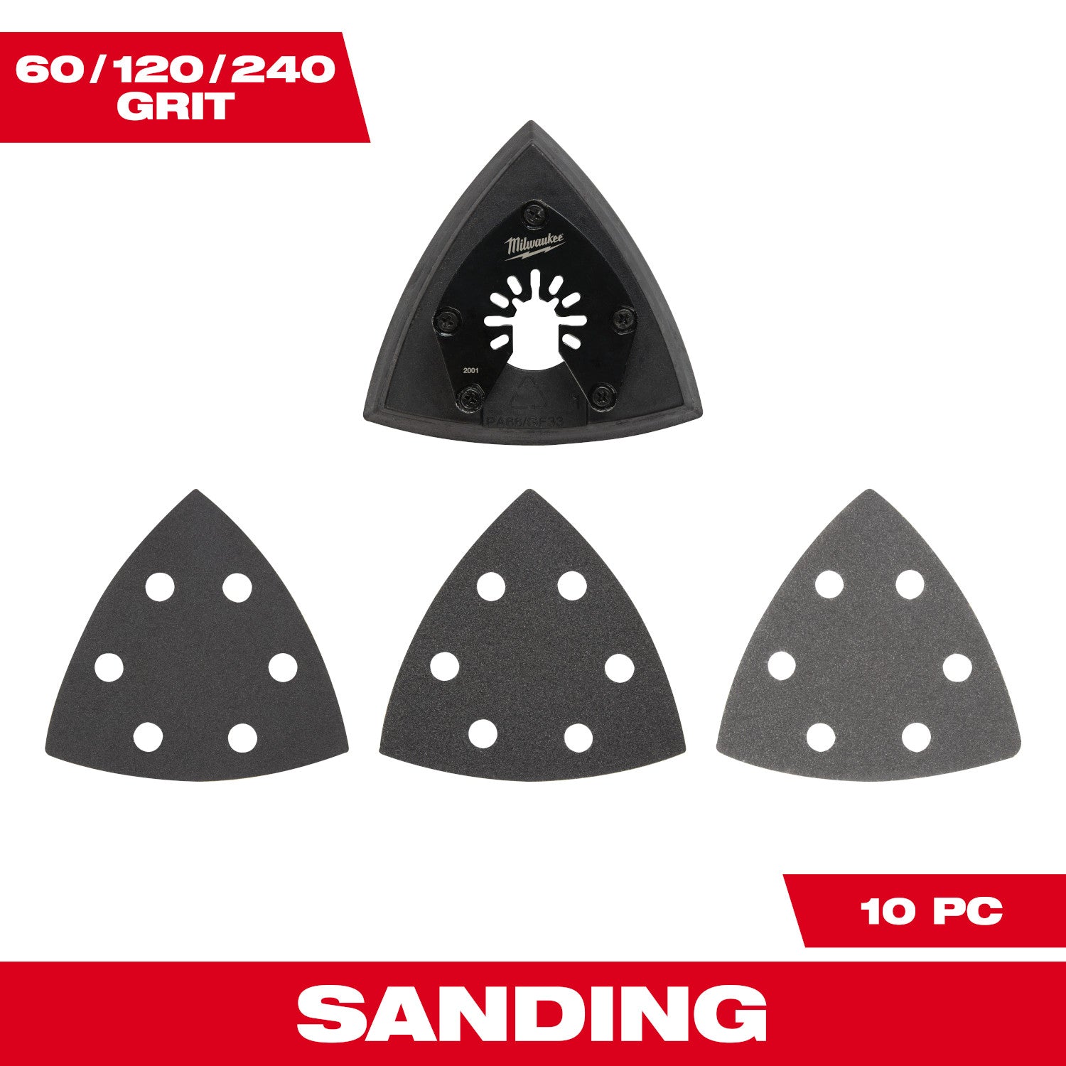 OPEN-LOK 3-1/2" Sanding Pad & Paper Variety Pack