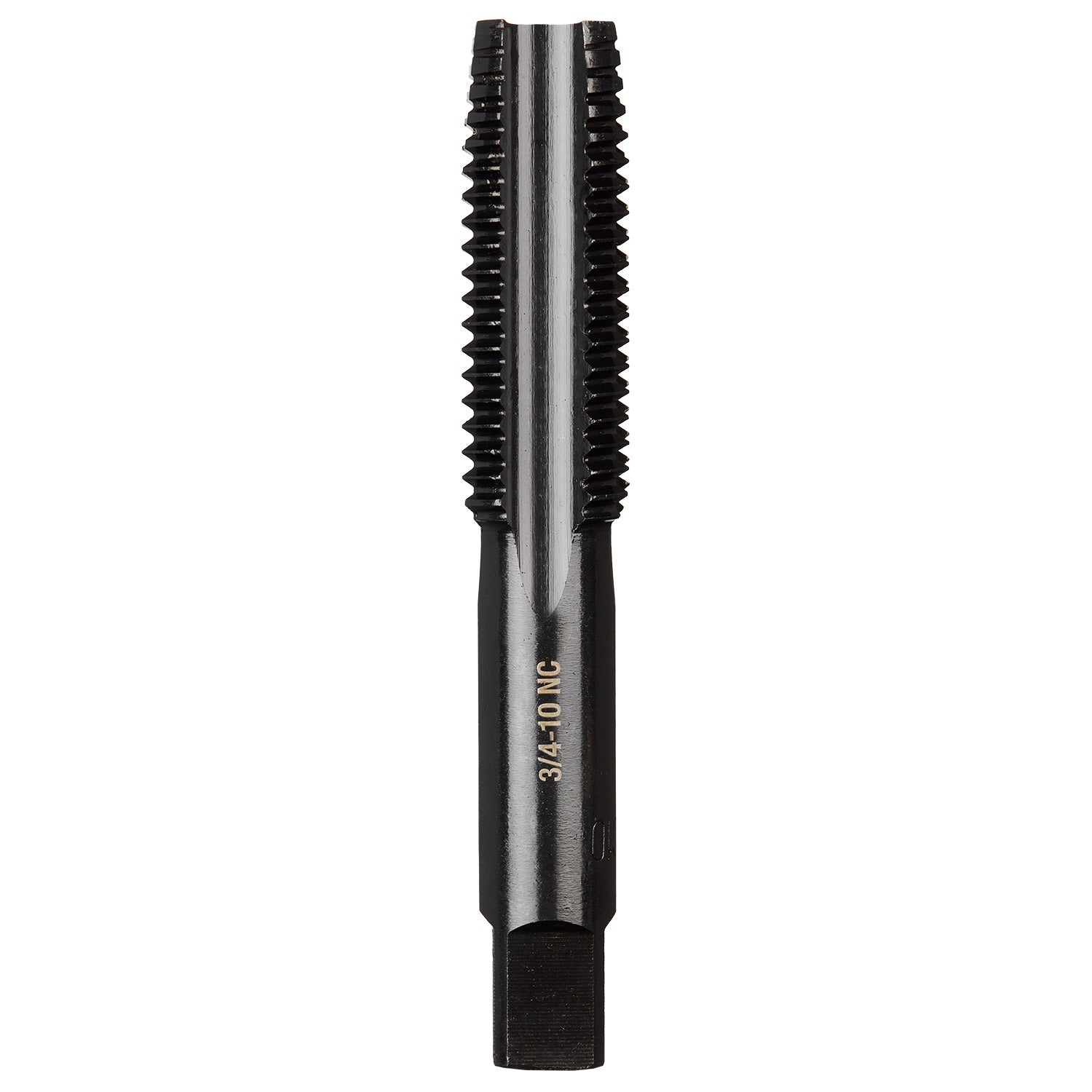3/4"-10 NC Straight Flute Plug Tap