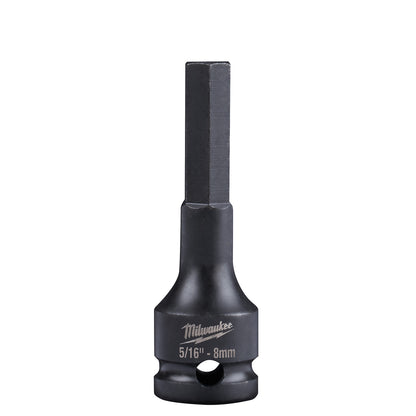 SHOCKWAVE Impact Duty 5/16" Lineman's  3/8" Drive Hex Bit Socket