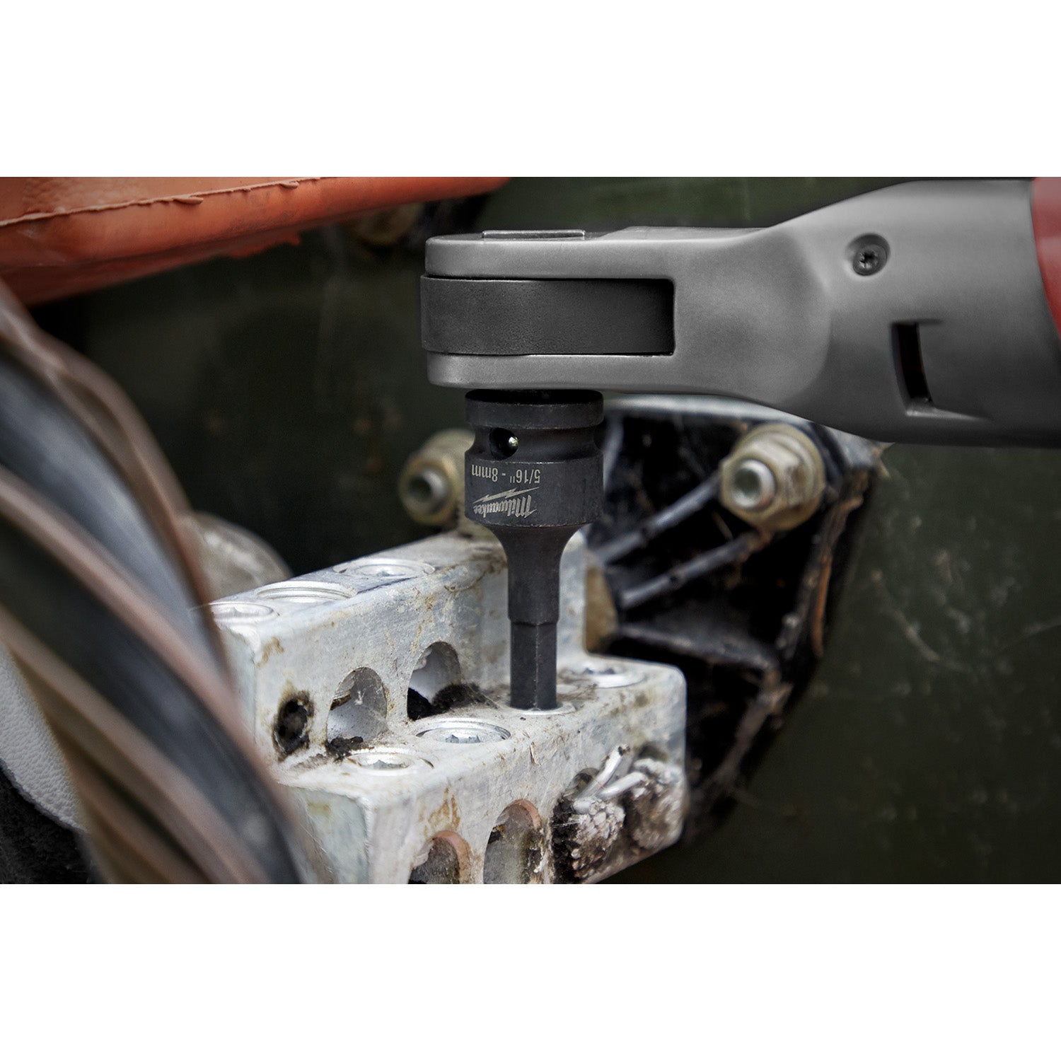 SHOCKWAVE Impact Duty 5/16" Lineman's  3/8" Drive Hex Bit Socket