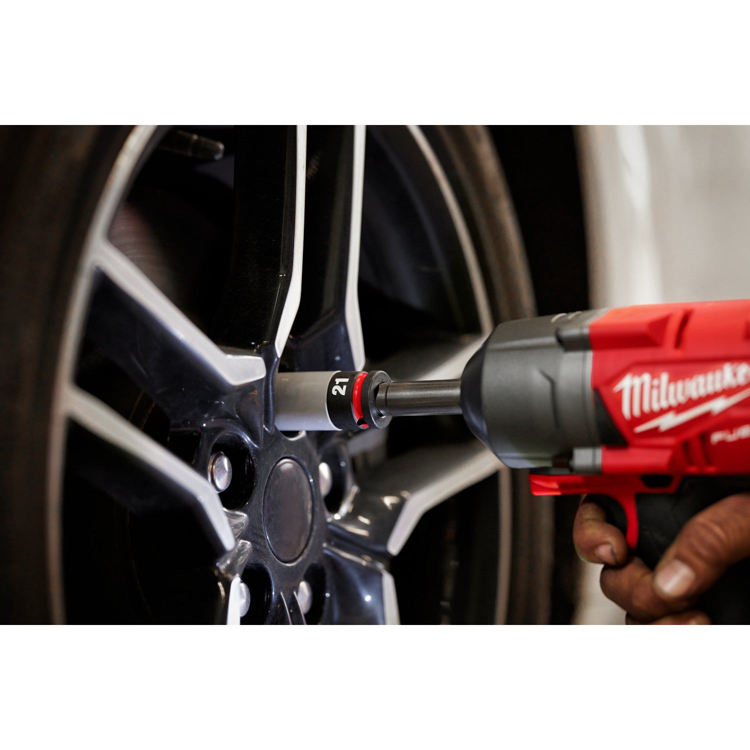 SHOCKWAVE Impact Duty 1/2 Drive 21MM Metric Lug Nut Wheel Socket