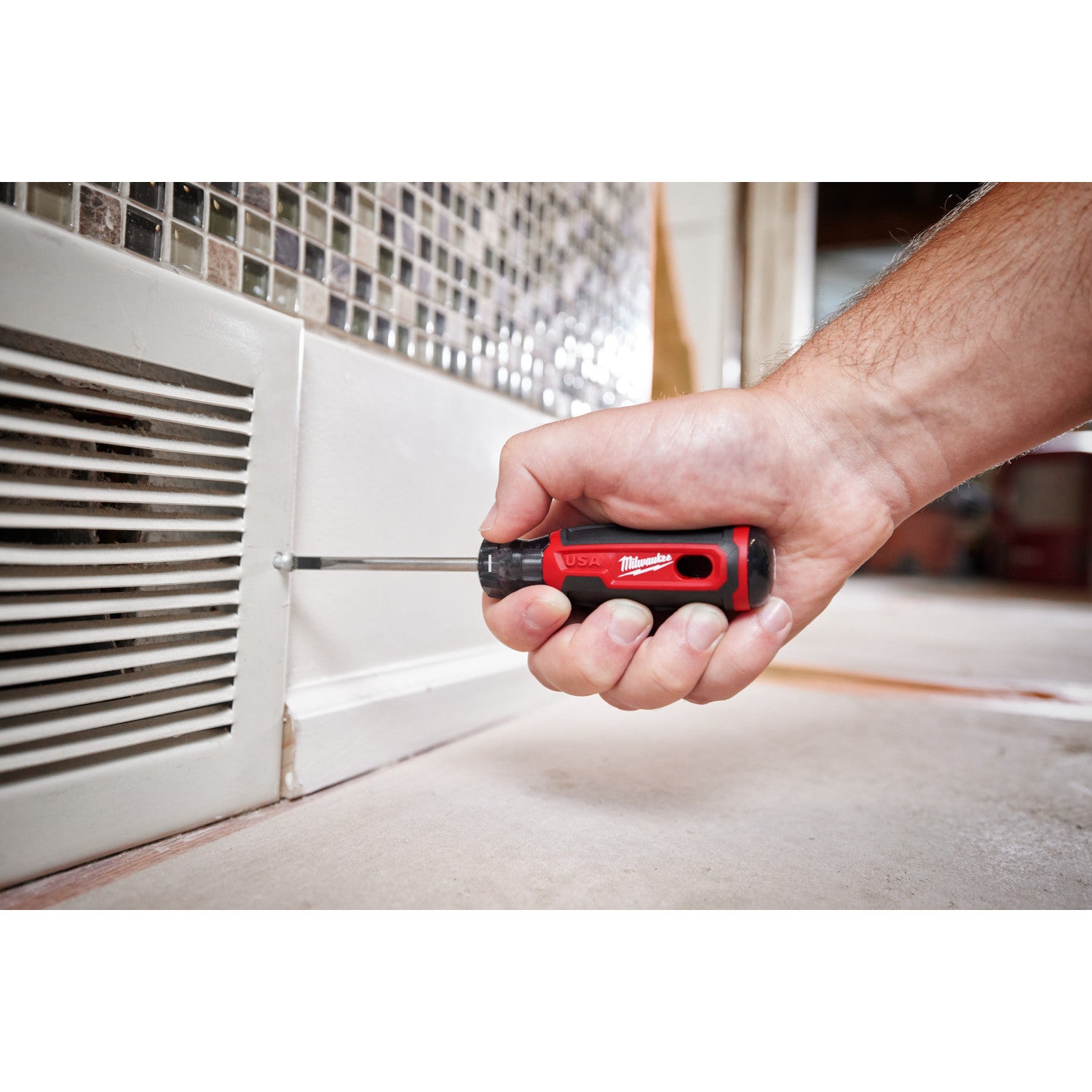 3/16" Cabinet 3" Cushion Grip Screwdriver (USA)