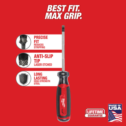 #1 ECX 4" Cushion Grip Screwdriver (USA)