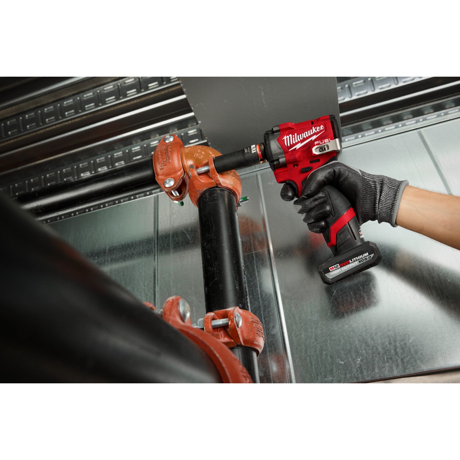Milwaukee M12 1/2" Fuel Stubby Impact Wrench - Tool Only