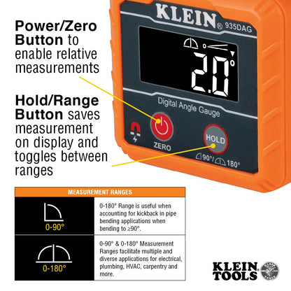 Klein Tools Digital Electronic Level & Angle Gauge