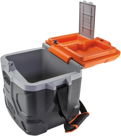 Klein Tools Work Cooler 17-Quart Lunch Box Holds 18 Cans