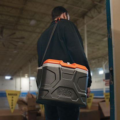 Klein Tools Work Cooler 17-Quart Lunch Box Holds 18 Cans