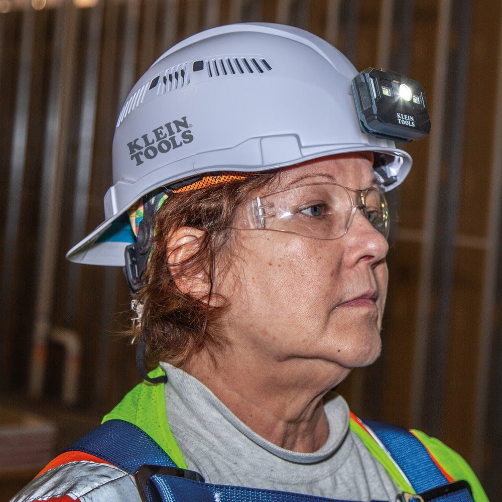 Klein Tools Hard Hat Self Wicking Odor Resistant Sweatband - White