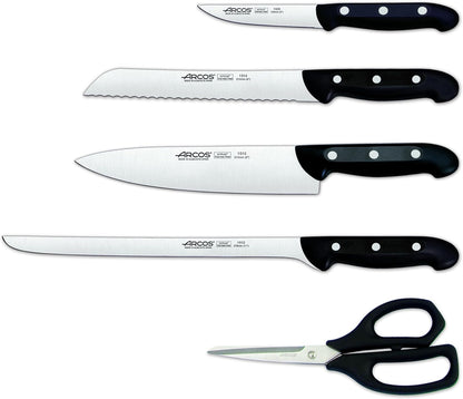 Arcos Maitre Kitchen Knife Starter Set - 4 Knives & 1 Shear