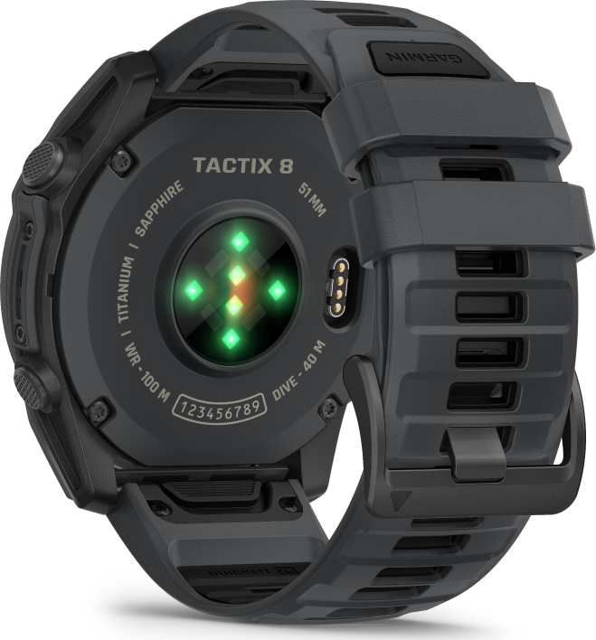 Garmin Tactix 8 – 51 mm Amoled Cerakote Coating Slategrey