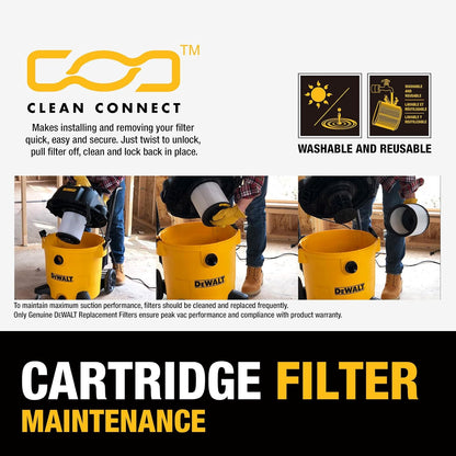 Dewalt 5 Gallon StealthSonic Shop Vacuum Wet & Dry