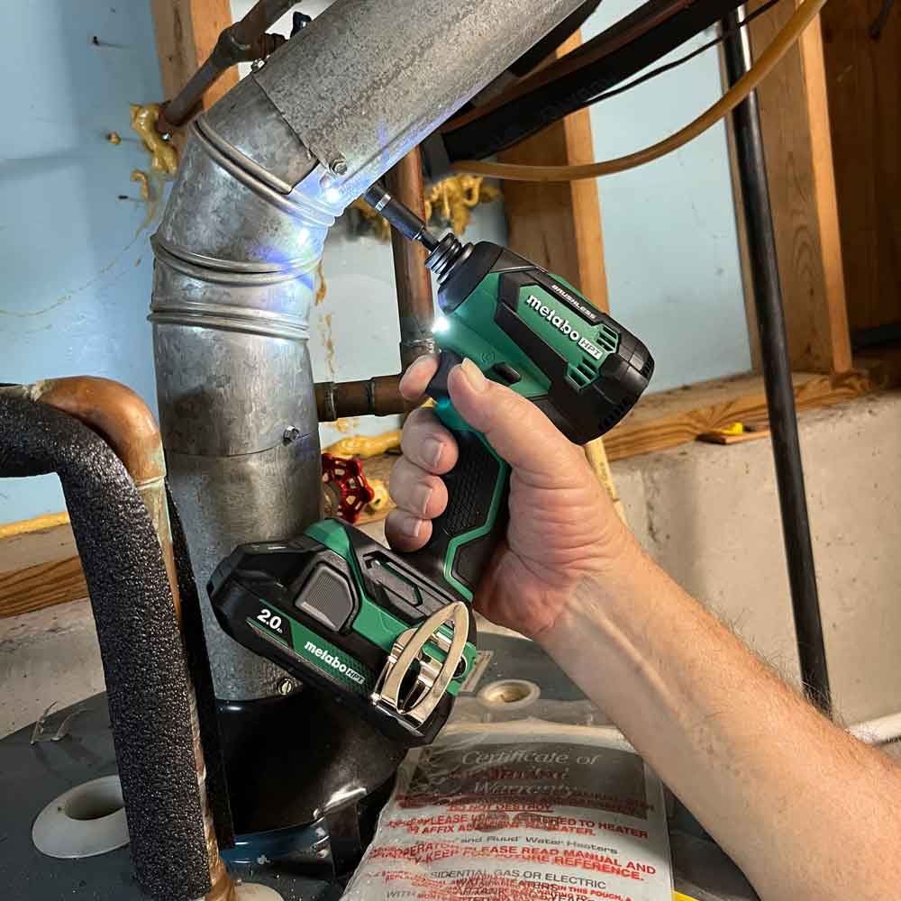 Metabo 18V MultiVolt Impact Driver Brushless Motor Tool Kit 1/4" Chuck