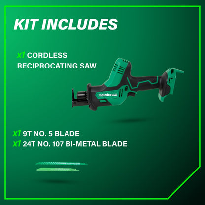 Metabo 18V One Handed Reciprocating Saw