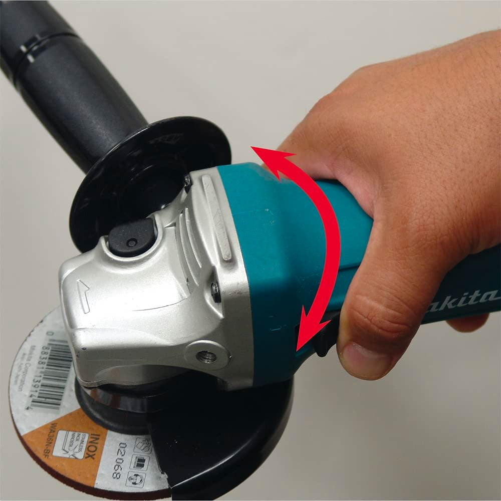 Makita 4-1/2" Paddle Switch Angle Grinder