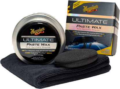 Meguiar's Ultimate Paste Wax - Cire pour voiture de première qualité pour un brillant profond et réfléchissant avec une protection longue durée