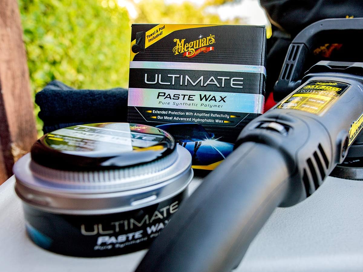 Meguiar's Ultimate Paste Wax - Cire pour voiture de première qualité pour un brillant profond et réfléchissant avec une protection longue durée