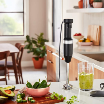 KitchenAid Variable Speed Corded Hand Blender - Black Diamond