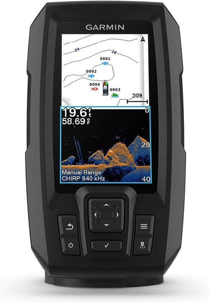 Garmin Striker Vivid 4cv  with GT20 TM Transducer