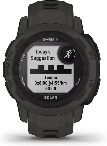 Garmin Instinct 2 Solar Watch - Tactical - 45mm - Black