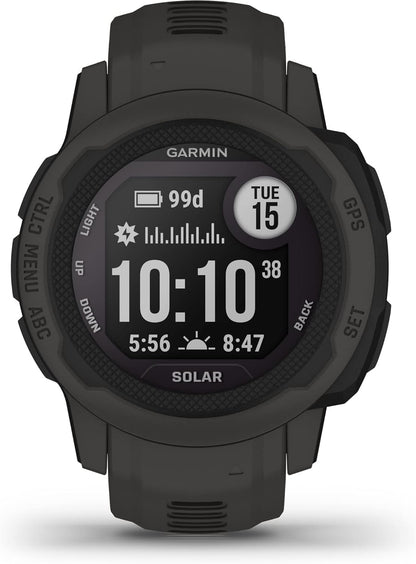 Garmin Instinct 2 Solar Watch - Tactical - 45mm - Black