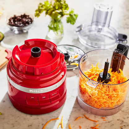 KitchenAid 7 Cup Food Processor - Empire Red