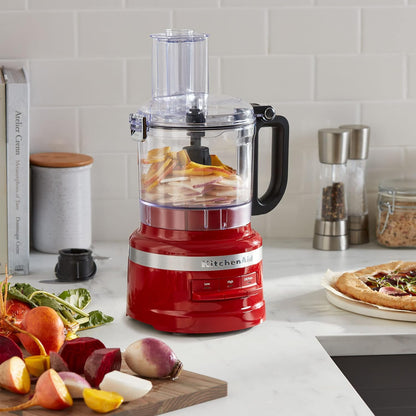 KitchenAid 7 Cup Food Processor - Empire Red