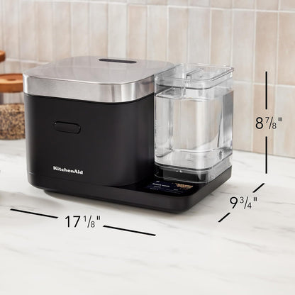 KitchenAid Grain and Rice Cooker - Black Matte