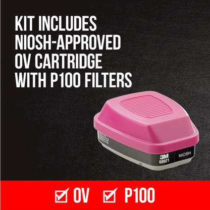 3M Odor Particulate Multipurpose Reusable Respirator