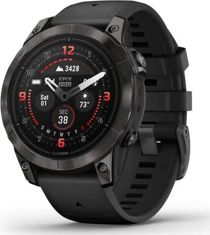 Garmin Epix Pro Gen 2 Sapphire 47mm High Performance Smartwatch - Black