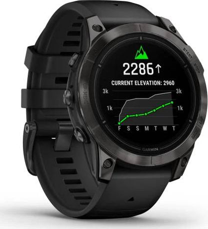 Montre connectée haute performance Garmin Epix Pro Gen 2 Sapphire 47 mm - Noir