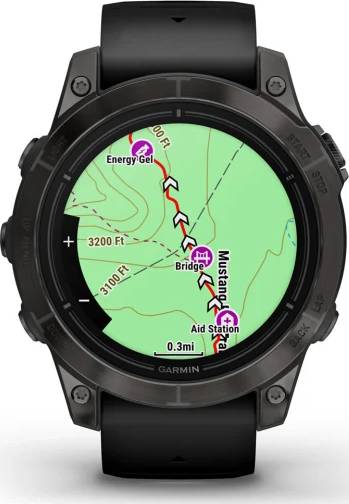 Montre connectée haute performance Garmin Epix Pro Gen 2 Sapphire 47 mm - Noir