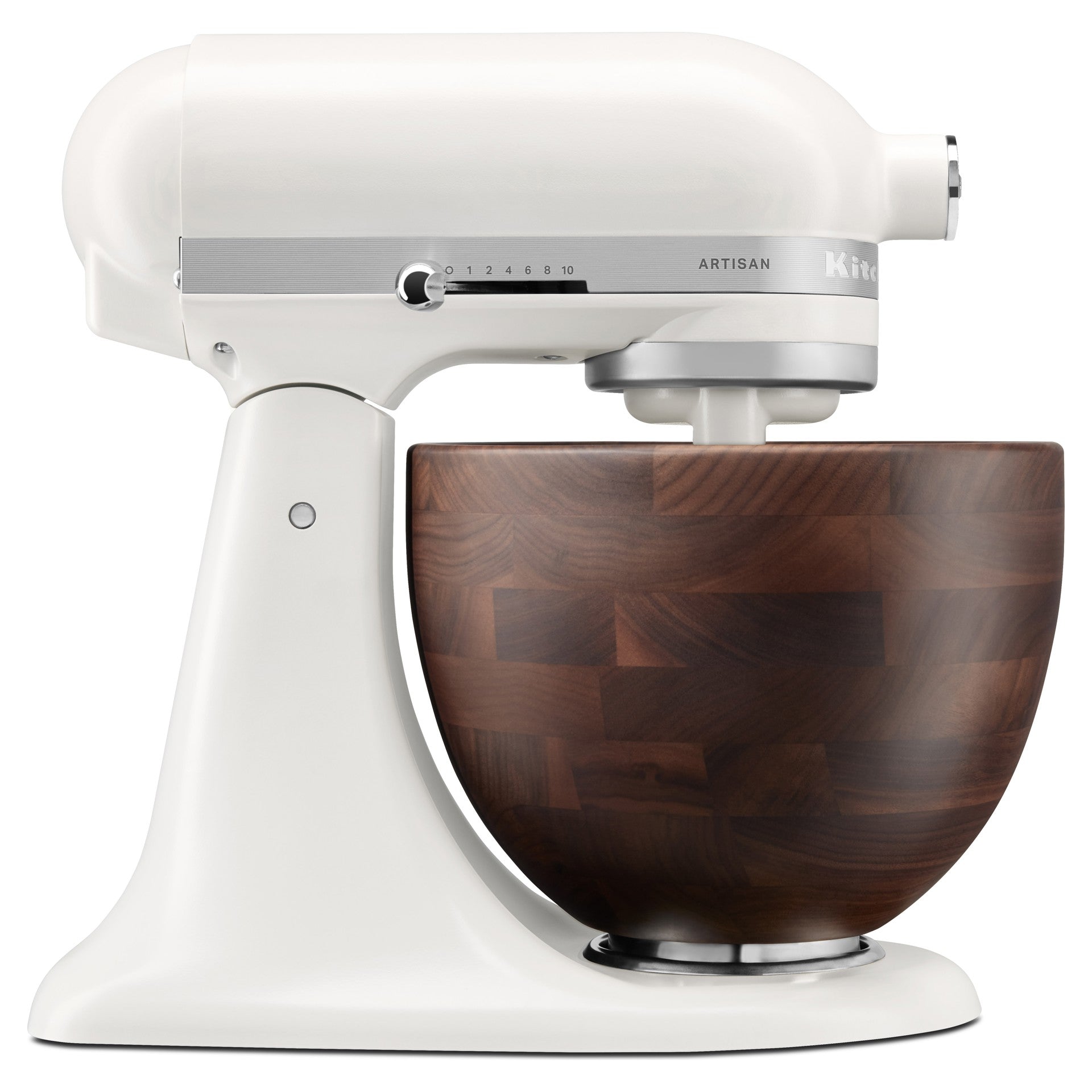 KitchenAid Artisan Series Tilt Head Stand Mixer  with True Walnut Wood Bowl