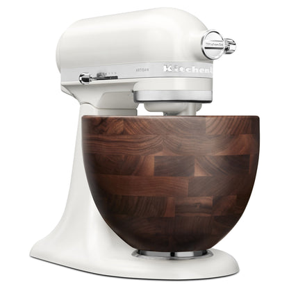 KitchenAid Artisan Series Tilt Head Stand Mixer  with True Walnut Wood Bowl