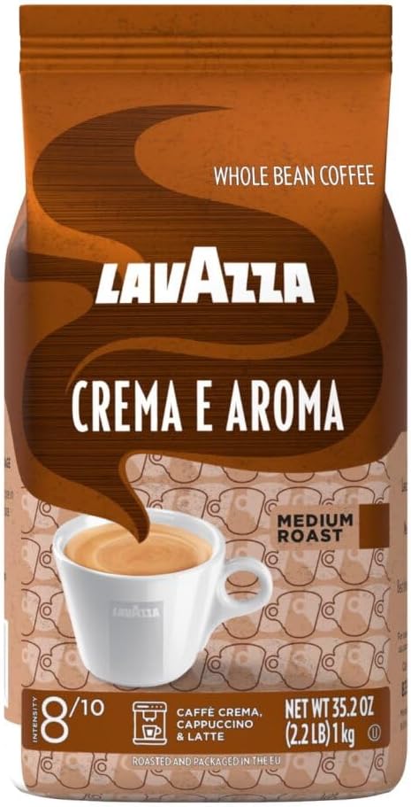Lavazza Crema E Aroma Whole Bean Coffee 1Kg Bag