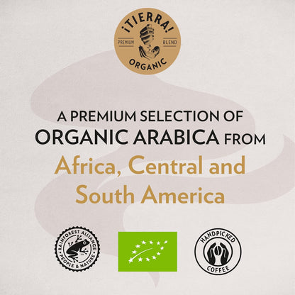 Lavazza Tierra Organic Ground Coffee 1kg Bag