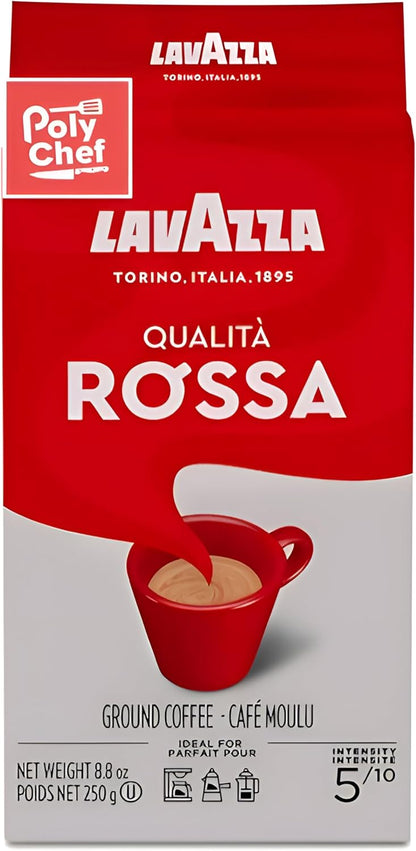 Lavazza Qualita Rossa Ground Coffee Blend 250g Bag