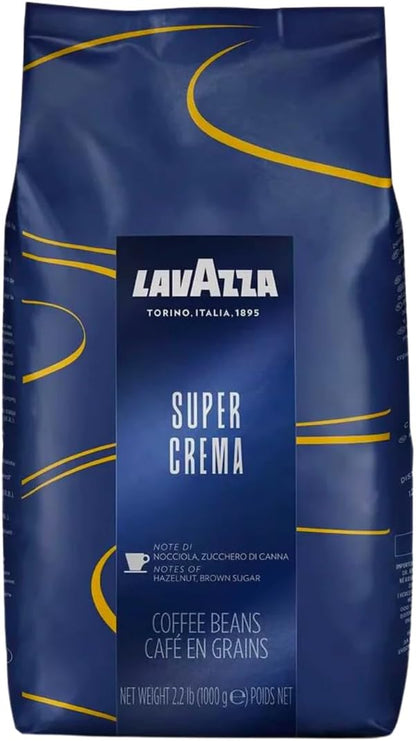 Lavazza Super Crema Whole Bean 1kg Bag