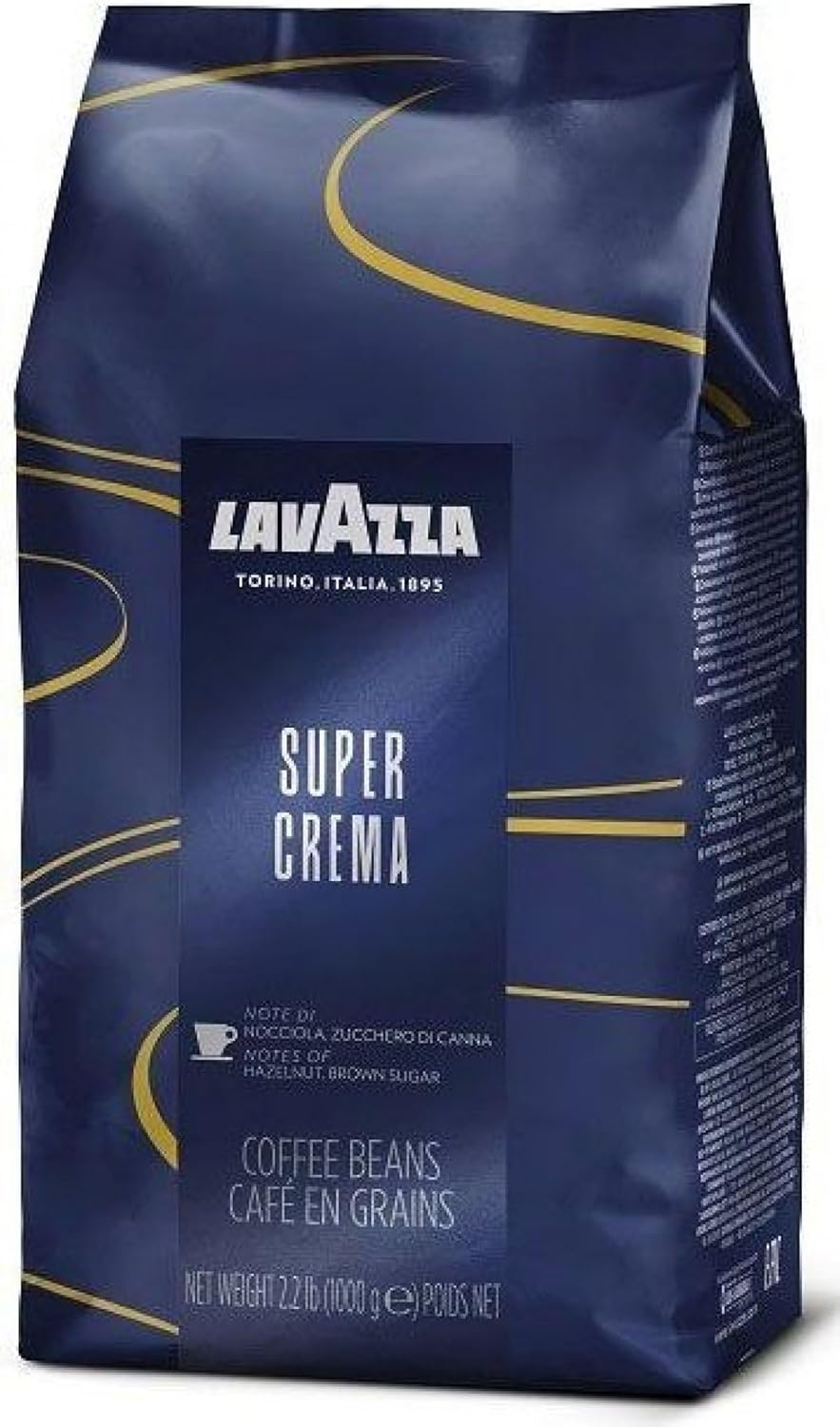 Lavazza Super Crema Whole Bean 1kg Bag