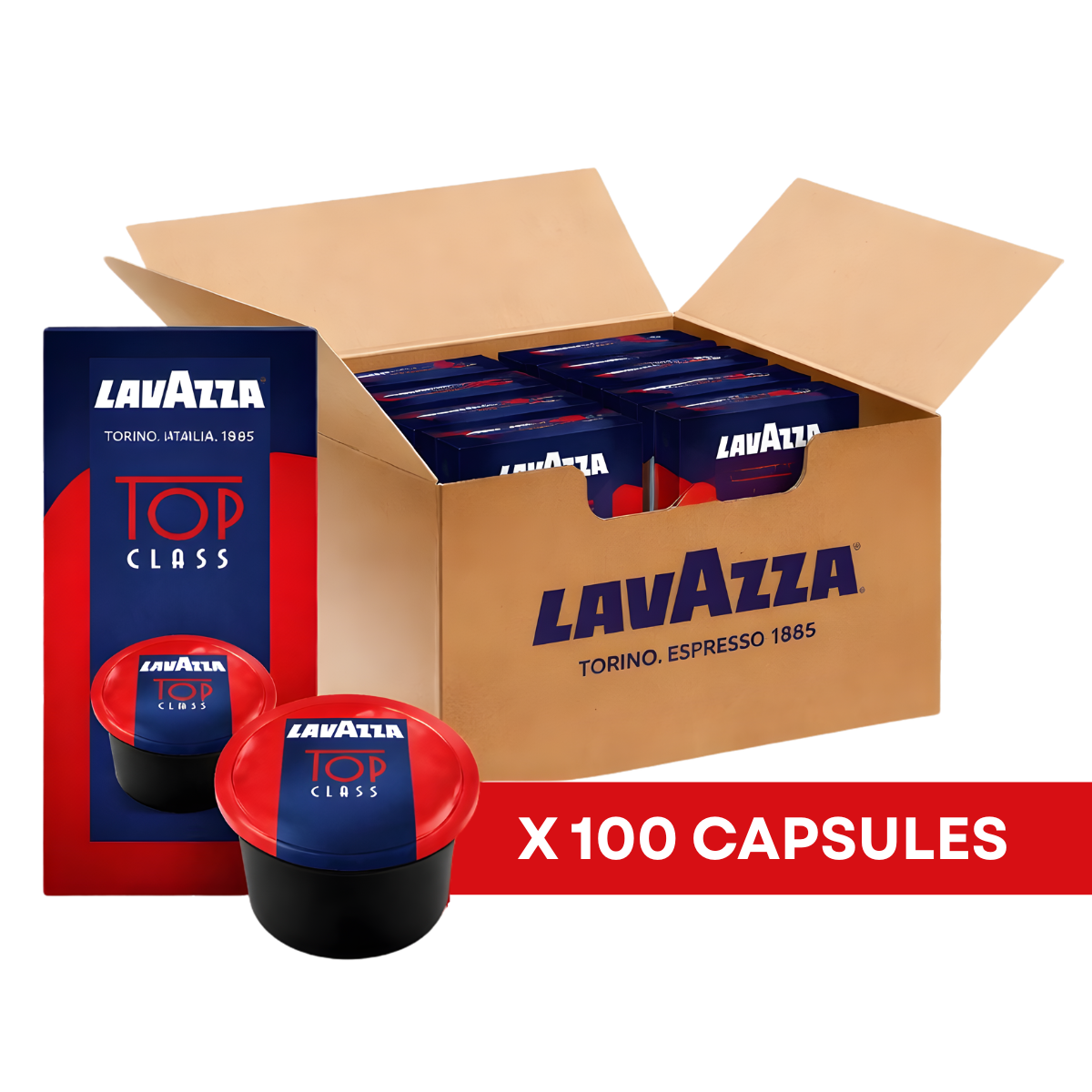 Lavazza Top Class Capsules - Case of 100
