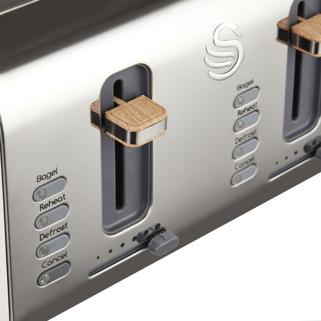 Swan Nordic 4 Slice Toaster - White
