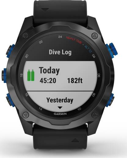 Garmin Descent Mk2i Titanium Bundle T1 Carbongray - Black Band