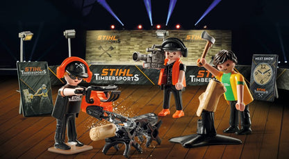 Stihl Playmobil Timbersports Edition - Toy Set