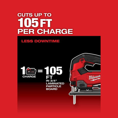 Milwaukee Electric M18 Fuel D Handle Jig Saw - Tool Only