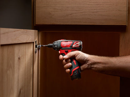 Milwaukee 12V Lithium-Ion 1/4" Hex Cordless Screwdriver Kit